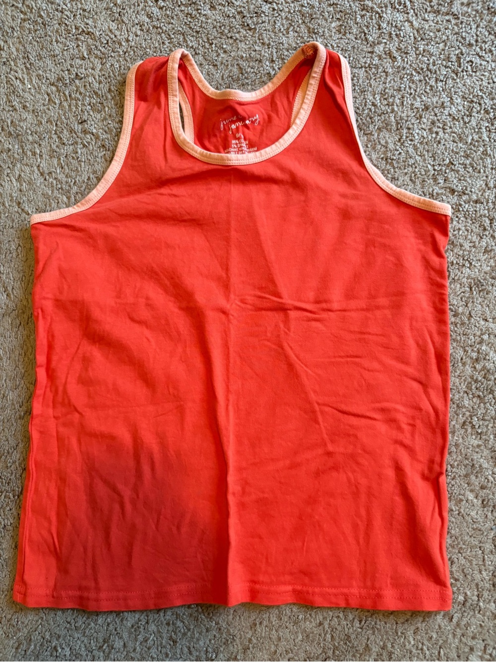 June & January size 9/10 basic tank